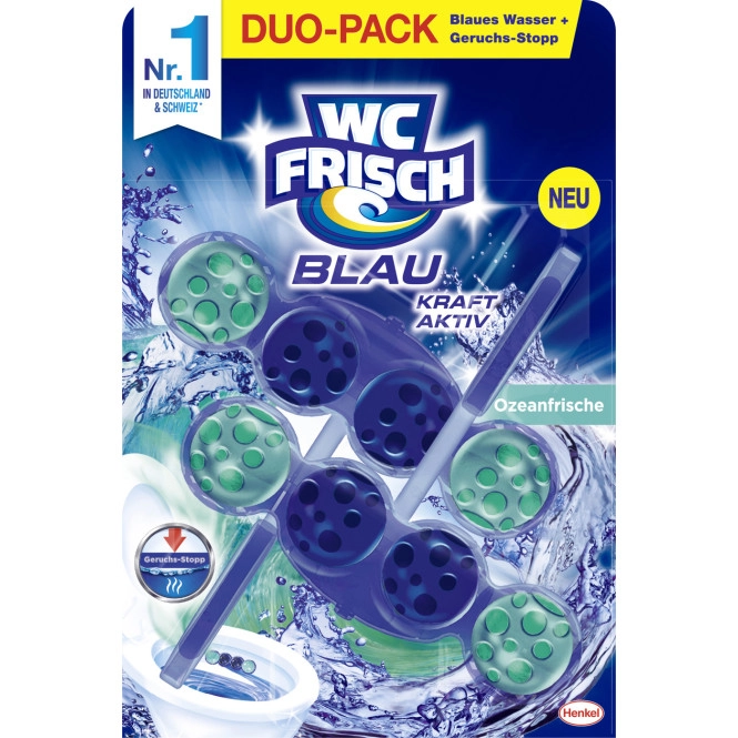 WC Frisch Blau Kraft Aktiv Ozeanfrische 100G