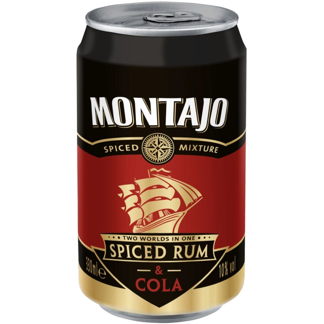 Montajo Spiced Rum & Cola 0,33L