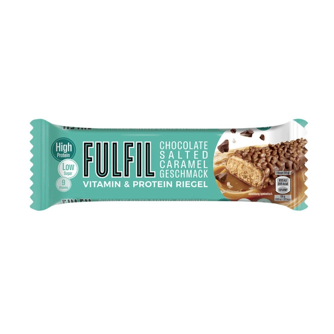 Ferrero Fulfil Vitamin & Protein-Riegel Salted Caramel Geschmack 55G