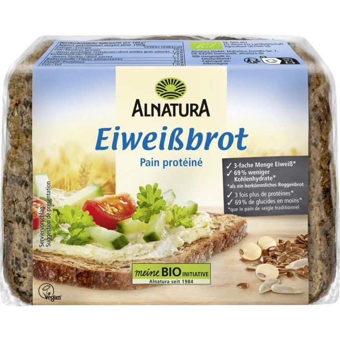 Alnatura Bio Eiweißbrot 250G