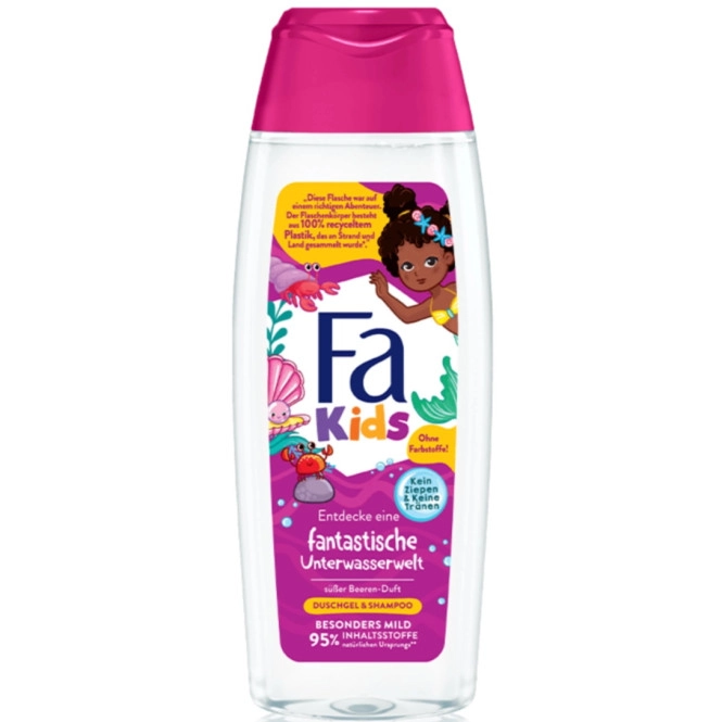 Fa Kids Duschgel & Shampoo Fantastische Unterwasserwelt 250ML