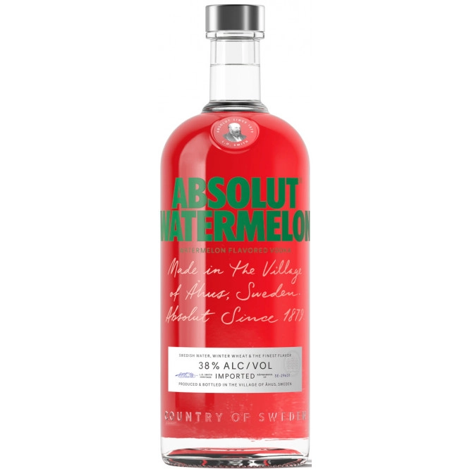 Absolut Watermelon Flavored Vodka 0,7L