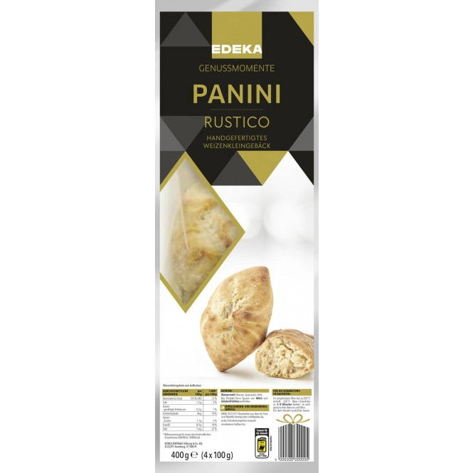 EDEKA Genussmomente Panini Rustico 400G