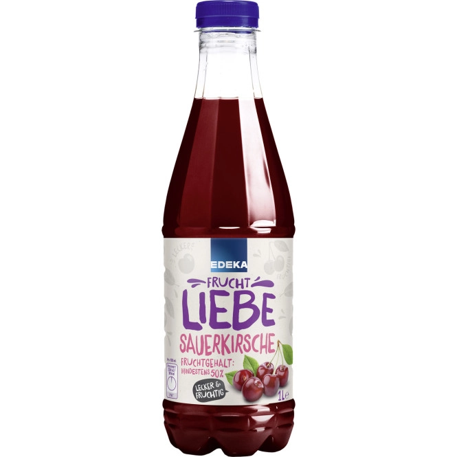 EDEKA Fruchtliebe Sauerkirsche 1l