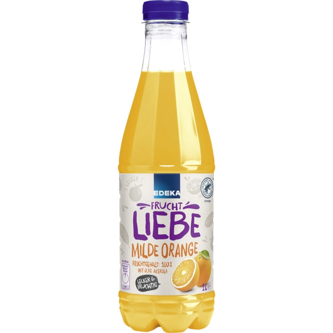 EDEKA Fruchtliebe Milde Orange 1l