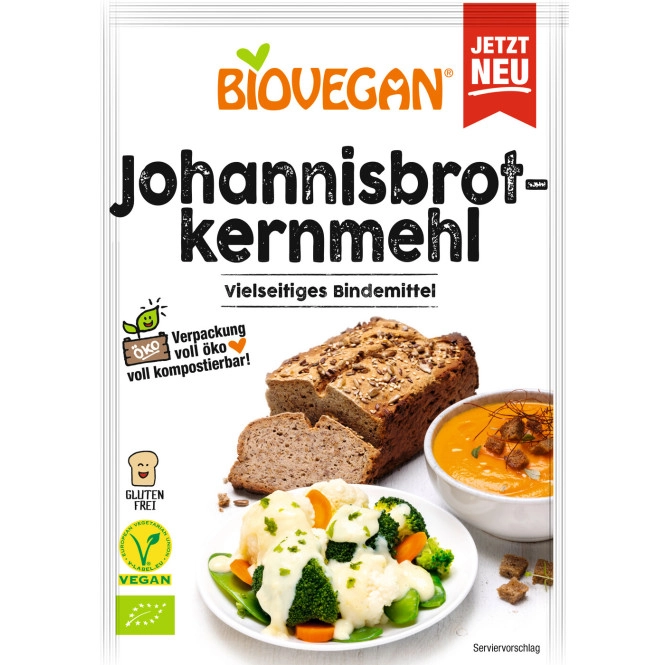 Biovegan Johannisbrotkernmehl 50G