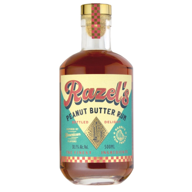 Razels Rum Peanut Butter 38,1% 0,5L