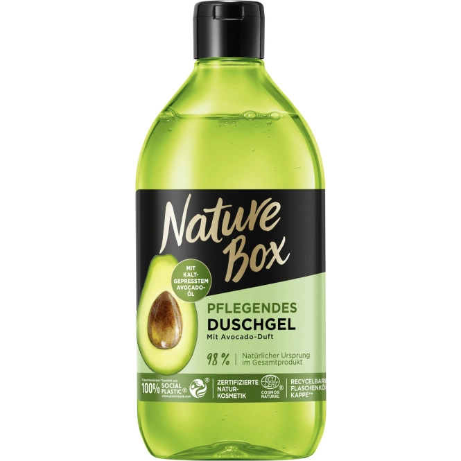 Nature Box Pflegendes Duschgel Avocadoduft 385ML