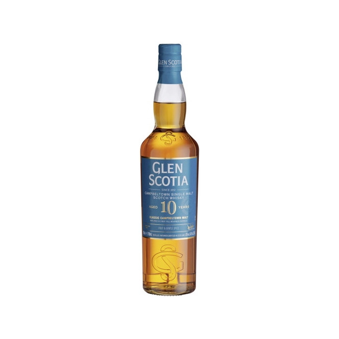 Glen Scotia Whisky Campbeltown Unpeated 10 Jahre 40% 0,7L