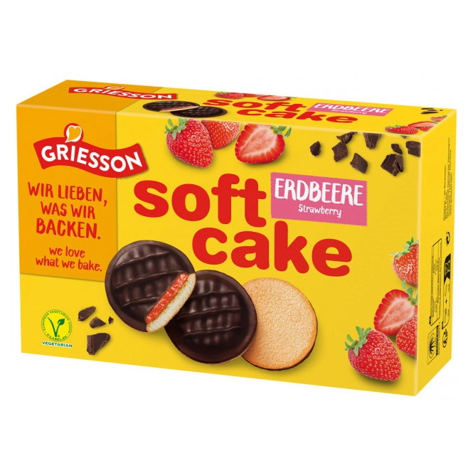 Griesson Soft Cake Erdbeere 300G