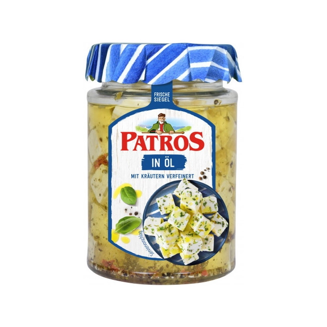 Patros Fetakäse in Öl 300G