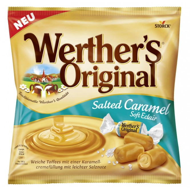 Werther's Original Salted Caramel Soft Eclair 180G