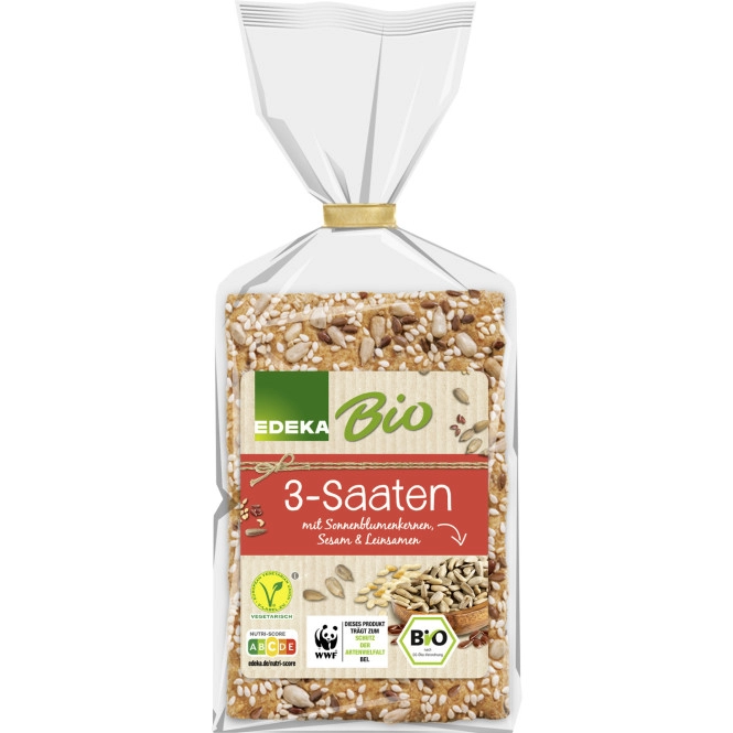 EDEKA Bio 3 Saaten Knäckebrot 200G