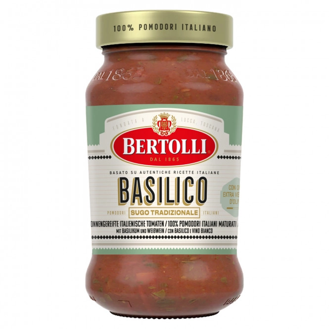 Bertolli Sauce Basilico 400G