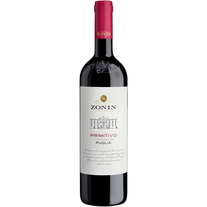 Zonin Primitivo Puglia 0,75L