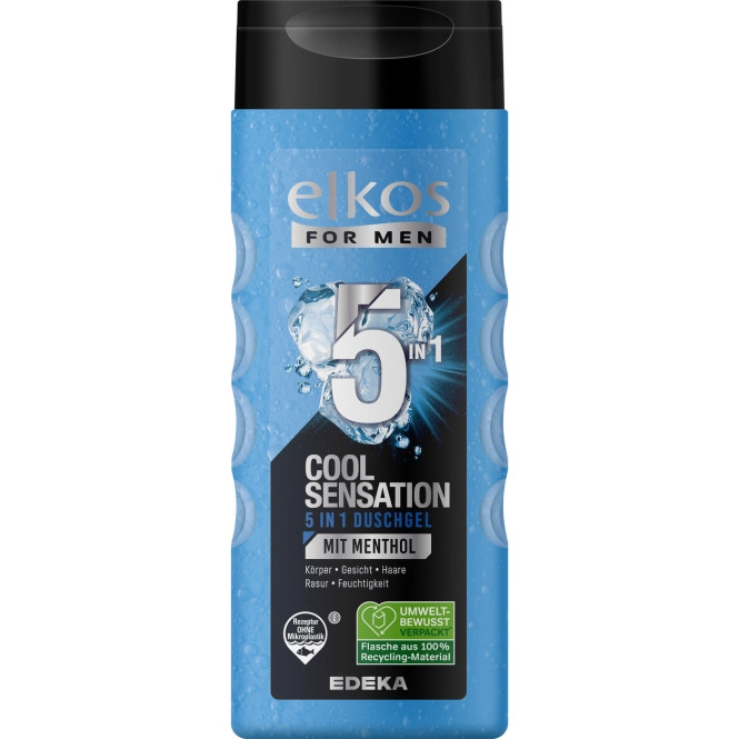 Elkos MEN Duschgel 5in1 Cool Sensation 300ML