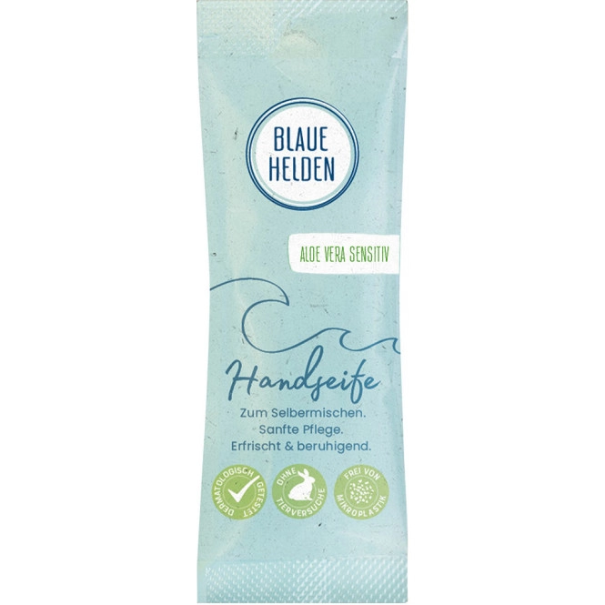 Blaue Helden Handseife Aloe Vera Nachfüllpack 20ML