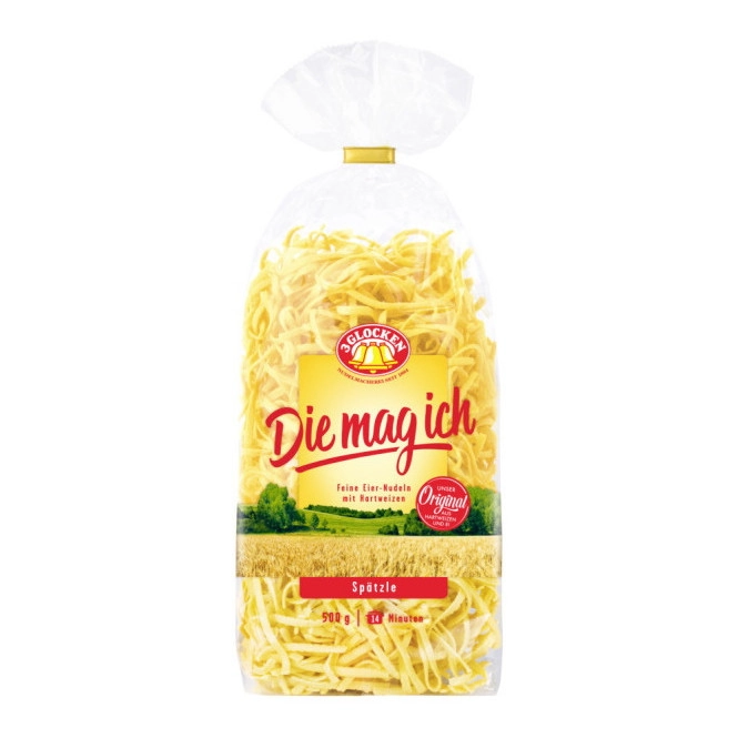 3 Glocken Die mag ich Spätzle 500G