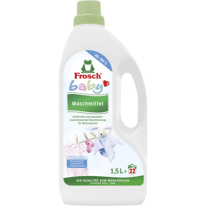 Frosch Baby Waschmittel flüssig 1,5L 22WL