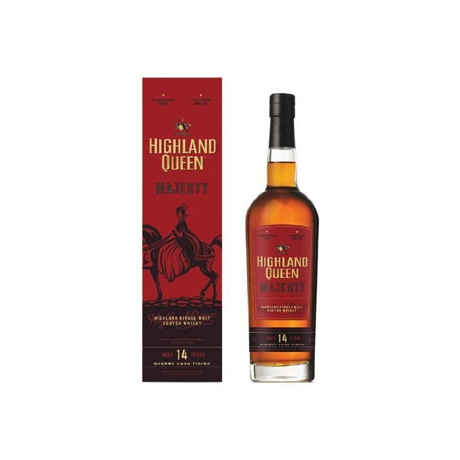 Highland Queen Majesty Single Malt Scotch Whisky 14 Jahre 40% 0,7L