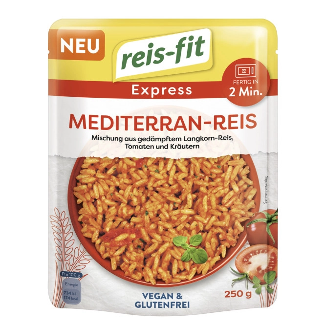 Reis-Fit Express Mediterran-Reis 250G