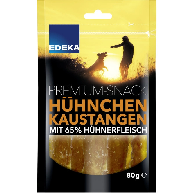 EDEKA Hühnchen Kaustangen für Hund 80G