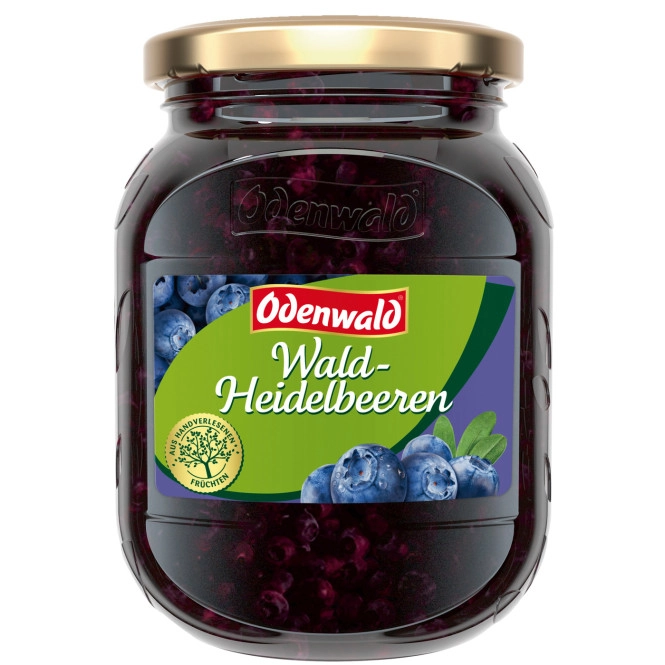 Odenwald Wald-Heidelbeeren ohne Glucose 350g