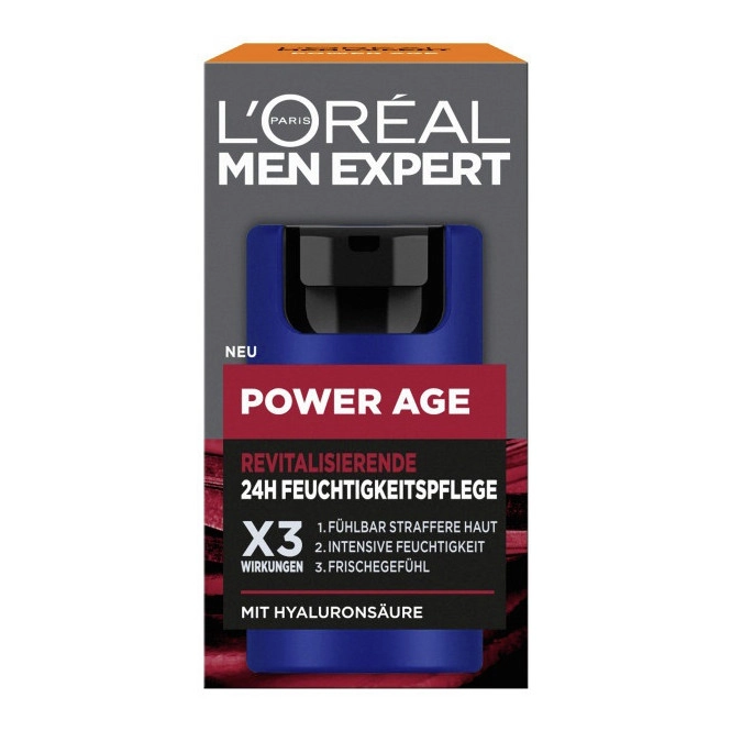 L'Oreal Men Expert Power Age Revitalisierende 24H Feuchtigkeitspflege 50ML