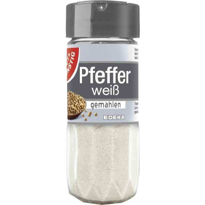 Gut & Günstig Pfeffer weiß 50G