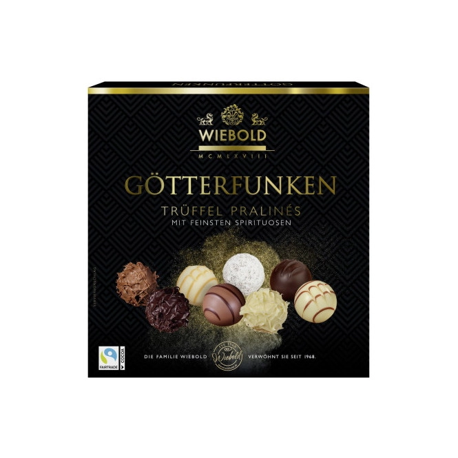 Wiebold Götterfunken Trüffel Pralines 200G