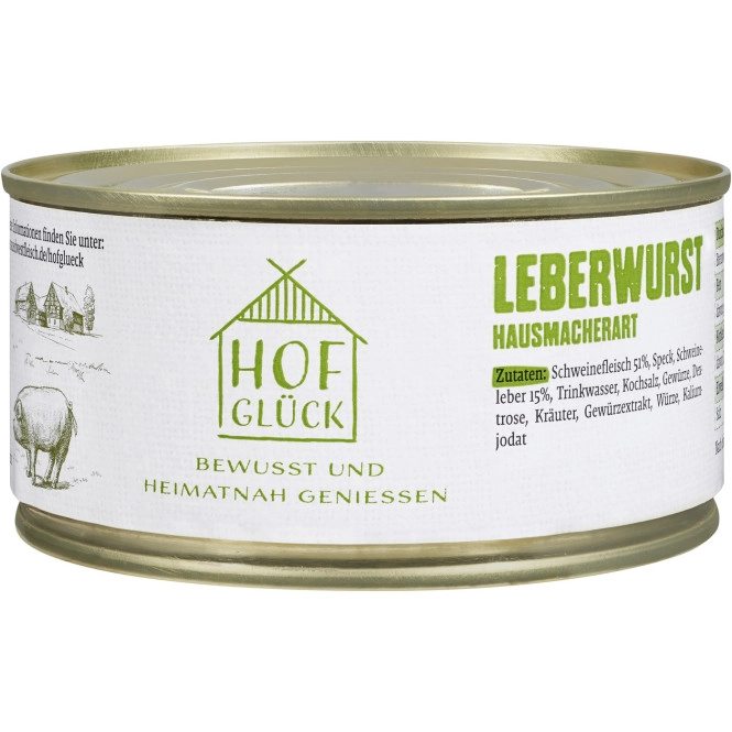 Hofglück Leberwurst Hausmacherart 300G