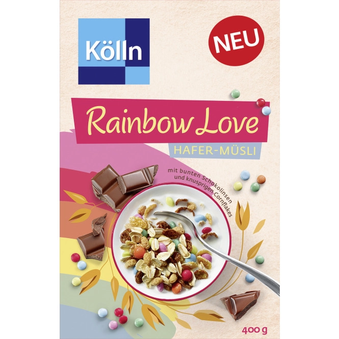 Kölln Rainbow Love Hafer-Müsli 400G