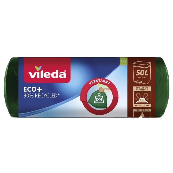 Vileda Müllbeutel Eco+ 50L 12ST