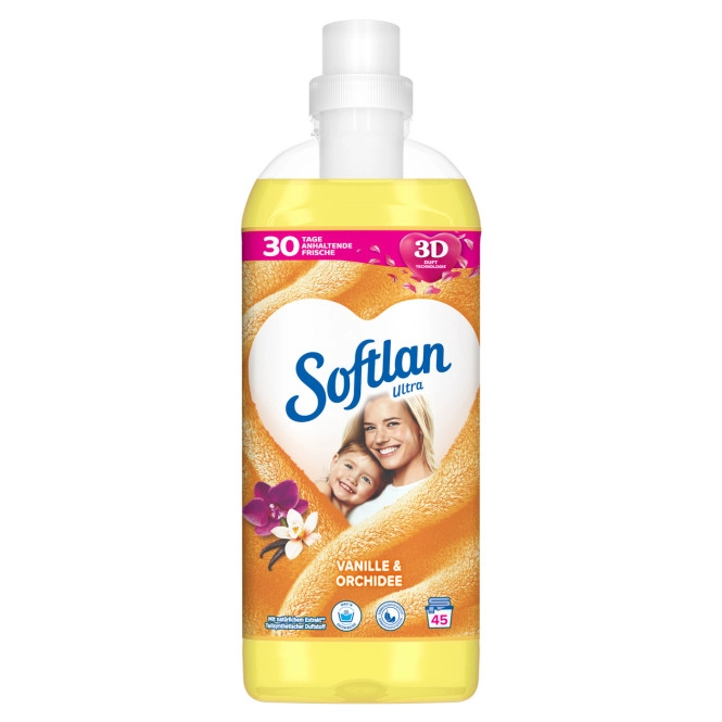 Softlan Ultra Weichspüler Vanille & Orchidee 1L 45WL