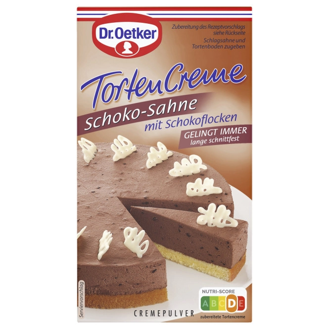 Dr.Oetker Schoko-Sahne Tortencreme 150G