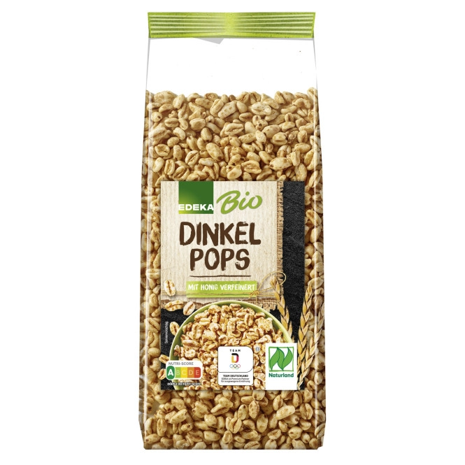 EDEKA Bio Dinkelpops mit Honig 200G