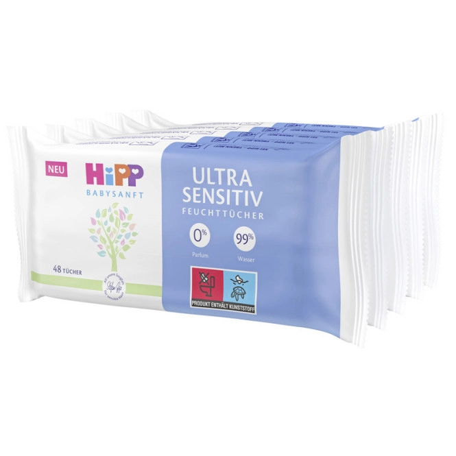 Hipp Babysanft Feuchttücher Ultra Sensitiv 5x 48ST