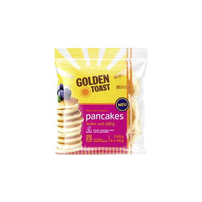 Golden Toast Pancakes 240G