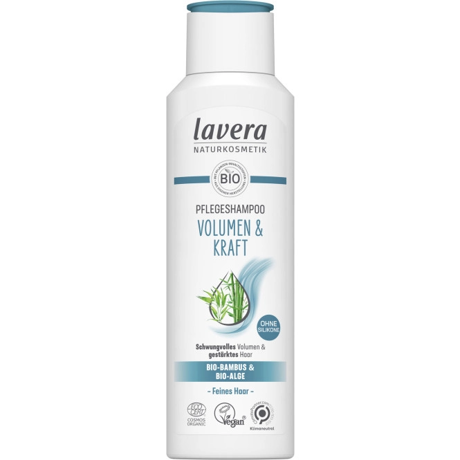 lavera Naturkosmetik Pflegeshampoo Volumen & Kraft 250ML