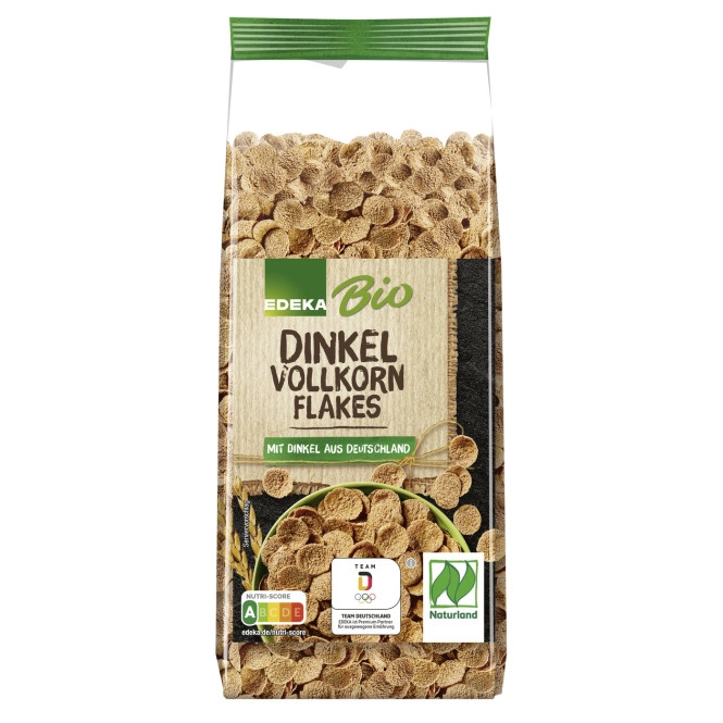 EDEKA Bio Dinkel Vollkorn Flakes 200G