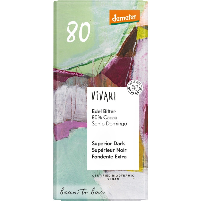 Demeter Vivani Edel Bitter 80% 90G