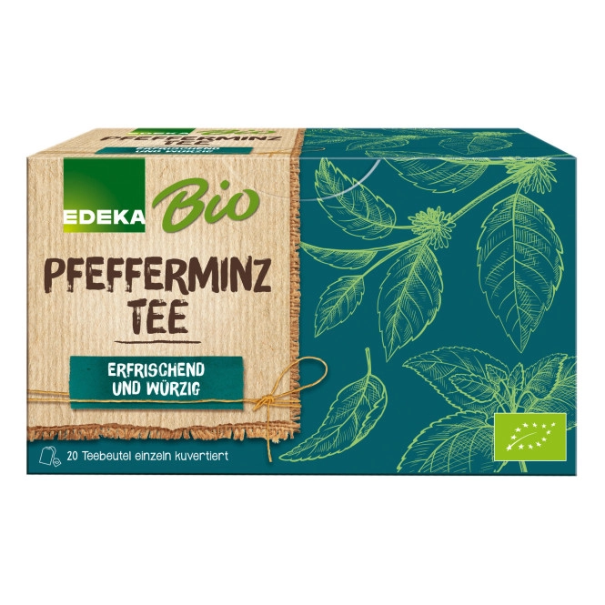 EDEKA Bio Pfefferminze 20ST 40G