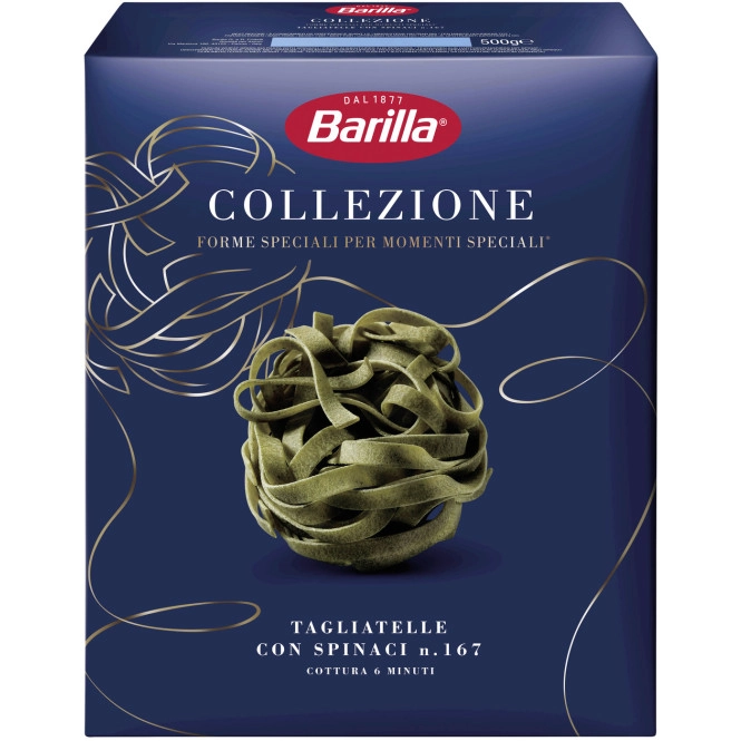 Barilla Nudeln La Collezione Tagliatelle con Spinaci 500G