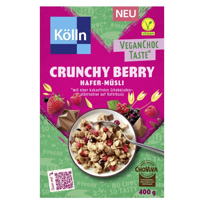 Kölln Crunchy Berry Hafer-Müsli 400G