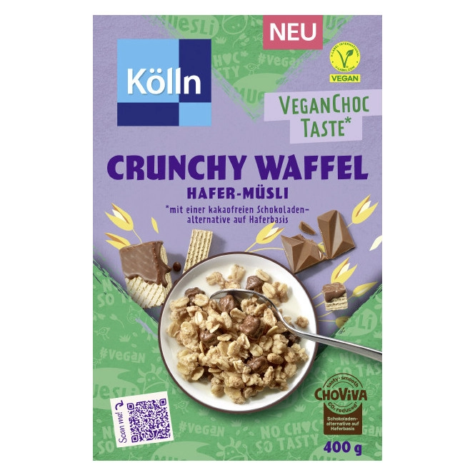 Kölln Crunchy Waffel Hafer-Müsli 400G