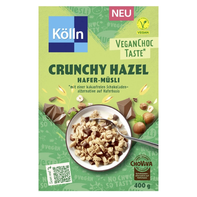 Kölln Crunchy Hazel Hafer-Müsli 400G