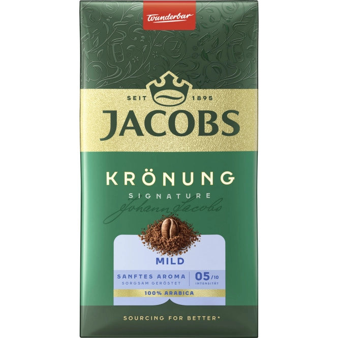 Jacobs Krönung Kaffee Mild gemahlen 500G