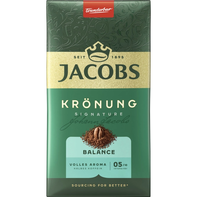 Jacobs Krönung Kaffee Balance gemahlen 500G