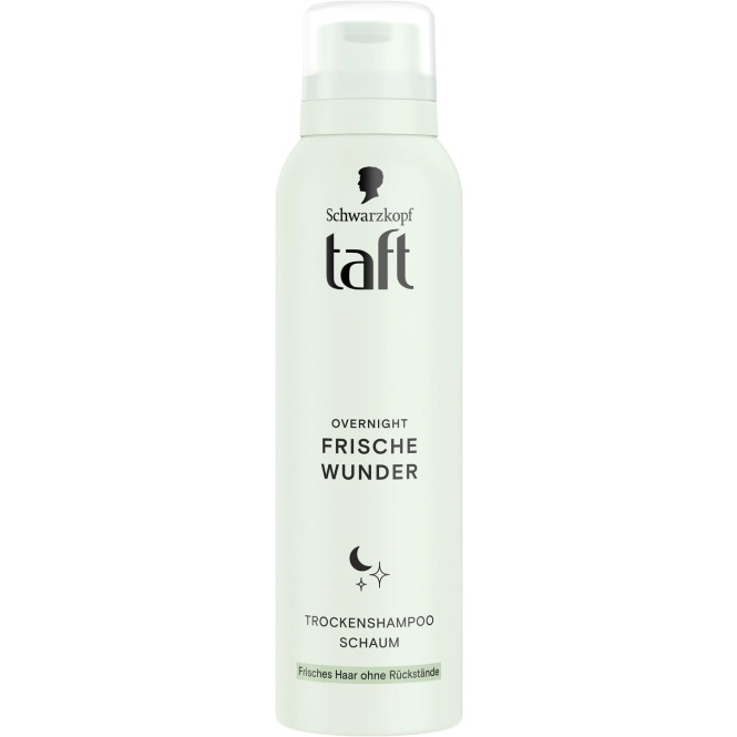 Schwarzkopf Taft Trockenshampoo Schaum Overnight Frische Wunder 150ML