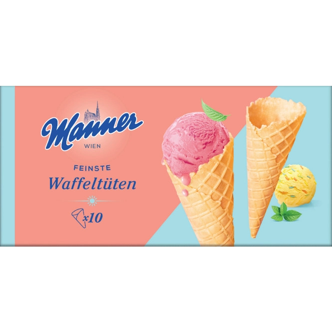 Manner Waffeltüten 125G